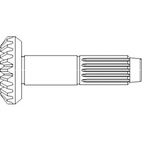 Aftermarket Gear Fits Case IH 1640 1644 1660 1666 1670 1680 1682 + Combines 1347260C1 - main